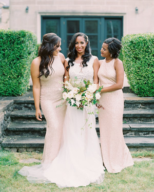 neutral bridesmaid dresses
